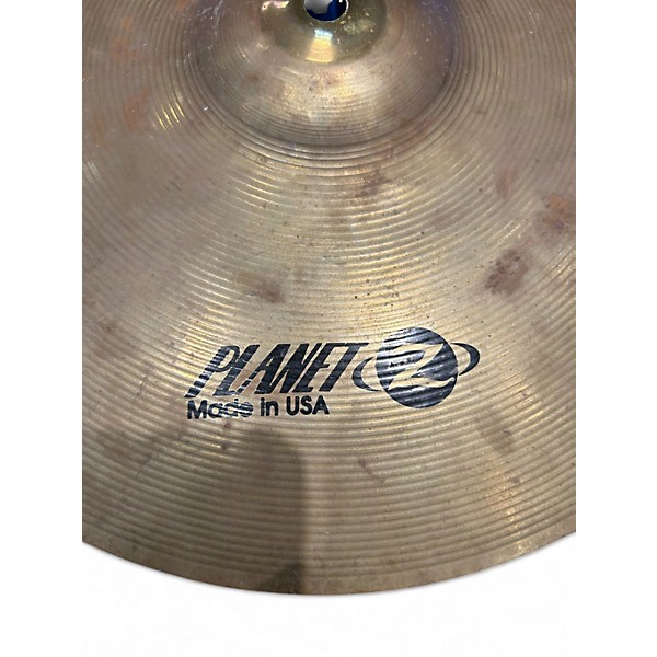 Used Zildjian 14in Planet Z Hi Hat Pair Cymbal