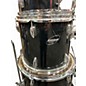 Used Ludwig 4 Piece Accent Black Drum Kit