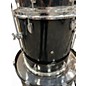 Used Ludwig 4 Piece Accent Black Drum Kit
