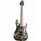 Used Schecter Guitar Research OMEN ELITE-6 Trans Black Solid Body Electric Guitar thumbnail