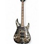 Used Schecter Guitar Research OMEN ELITE-6 Trans Black Solid Body Electric Guitar