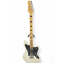 Used Firefly FFJA VI Alpine White Baritone Guitars
