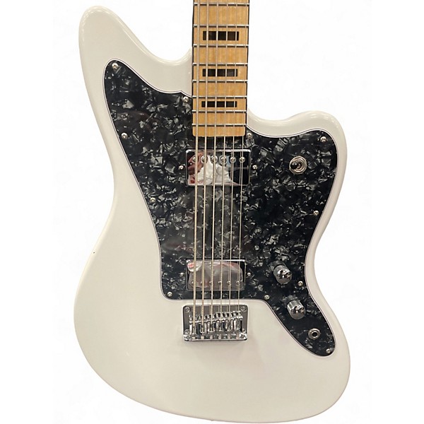 Used Firefly FFJA VI Alpine White Baritone Guitars