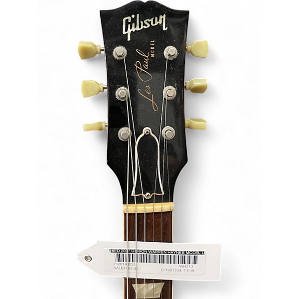 Used 2007 Gibson WARREN HAYNES MODEL LES PAUL Heritage Cherry Sunburst Solid Body Electric Guitar