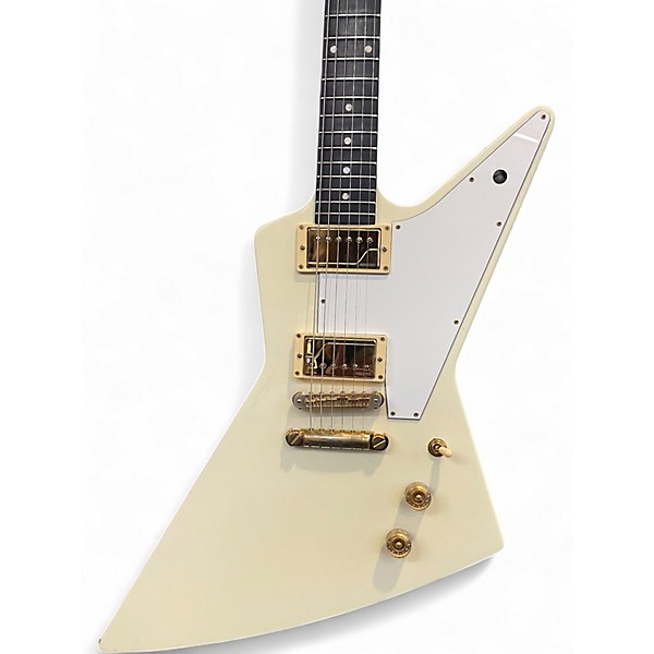 Used Gibson Explorer Alpine White Solid Body Electric Guitar