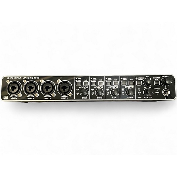 Used Behringer U-Phoria UMC404HD Audio Interface