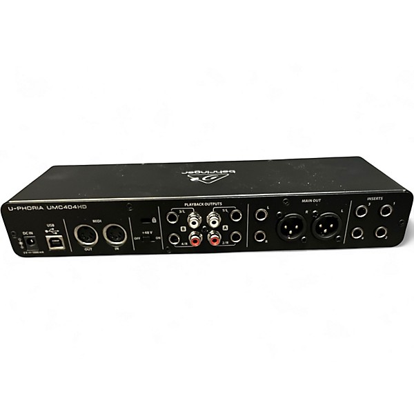 Used Behringer U-Phoria UMC404HD Audio Interface