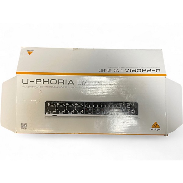 Used Behringer U-Phoria UMC404HD Audio Interface