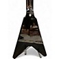 Used Gibson LTD ED 70S FLYING V Black Solid Body Electric Guitar