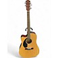 Used Fender CD60SCE LH Natural Acoustic Electric Guitar thumbnail