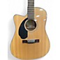Used Fender CD60SCE LH Natural Acoustic Electric Guitar