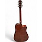 Used Fender CD60SCE LH Natural Acoustic Electric Guitar