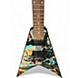 Used Dean Dave Mustaine Signature V United Abomination Custom Graphic Solid Body Electric Guitar