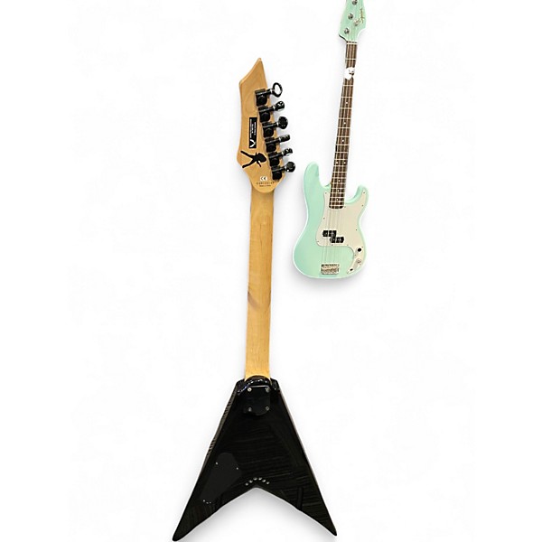 Used Dean Dave Mustaine Signature V United Abomination Custom Graphic Solid Body Electric Guitar