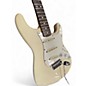 Used Fender Standard Stratocaster Cream Solid Body Electric Guitar