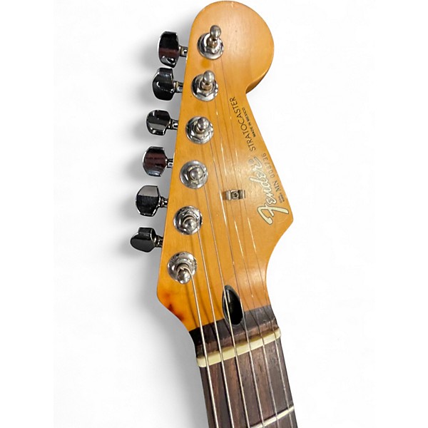 Used Fender Standard Stratocaster Cream Solid Body Electric Guitar
