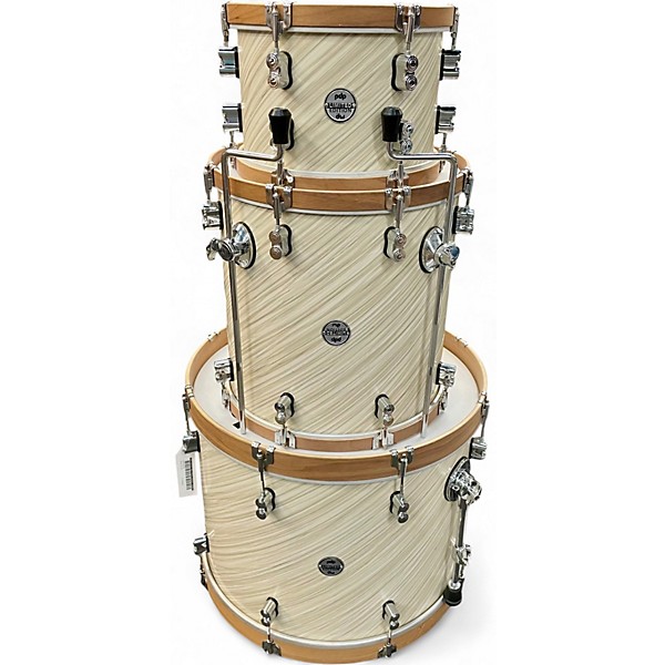 Used PDP by DW 3 Piece Concept Series Antique Ivory Drum Kit