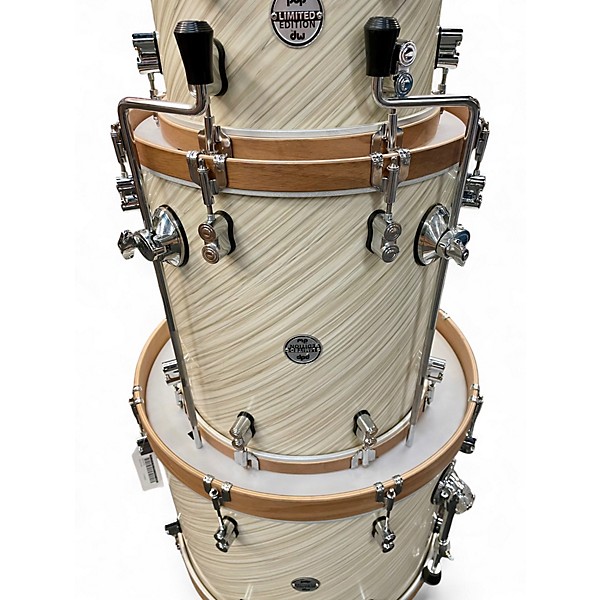 Used PDP by DW 3 Piece Concept Series Antique Ivory Drum Kit