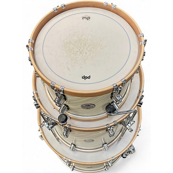 Used PDP by DW 3 Piece Concept Series Antique Ivory Drum Kit