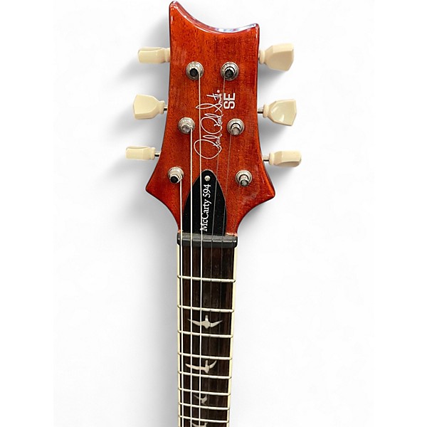 Used PRS SE MCCARTY 594 Cherry Sunburst Solid Body Electric Guitar