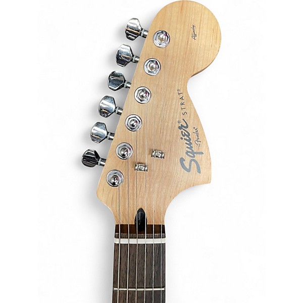 Used Squier Affinity Stratocaster Black Solid Body Electric Guitar