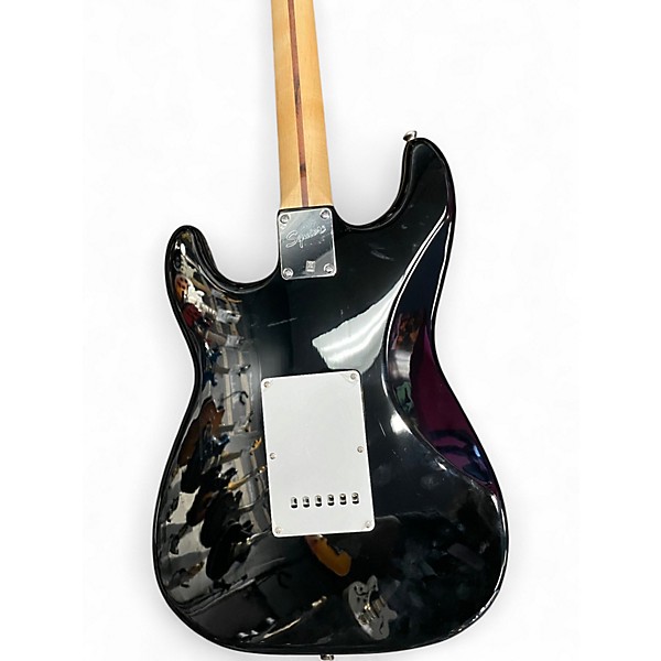 Used Squier Affinity Stratocaster Black Solid Body Electric Guitar