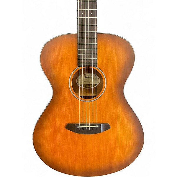 Used Breedlove Discovery Concert 2 Color Sunburst Acoustic Guitar