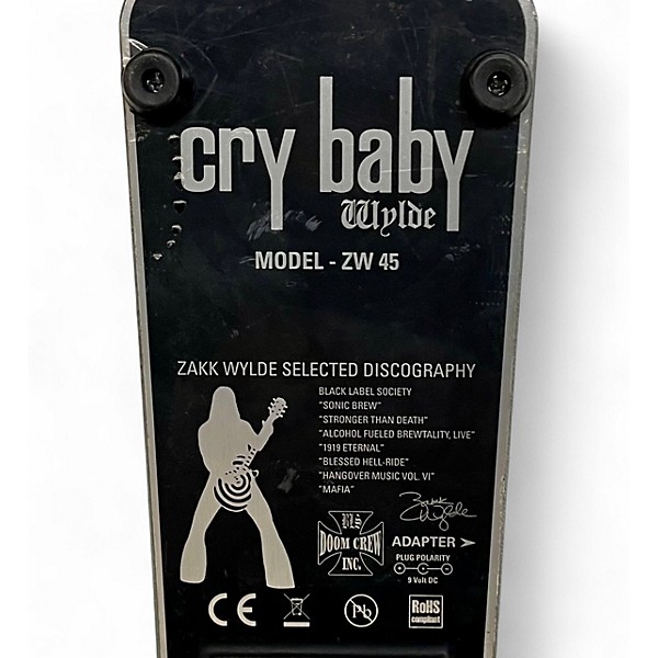 Used Dunlop crybaby wylde Effect Pedal