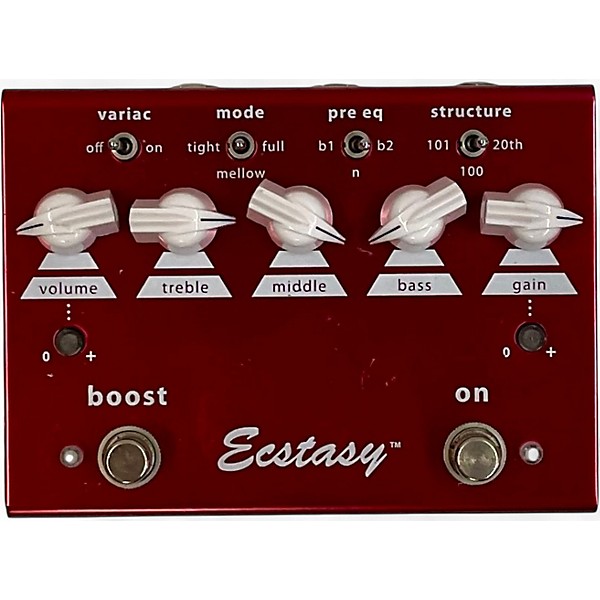 Used Bogner Ecstasy Red Overdrive Effect Pedal