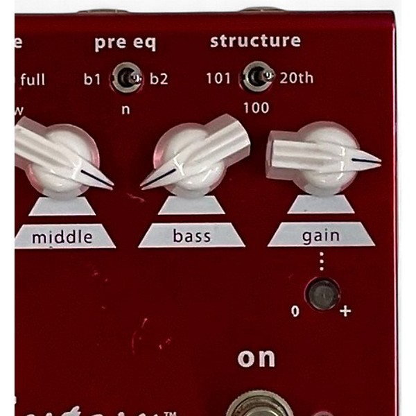 Used Bogner Ecstasy Red Overdrive Effect Pedal