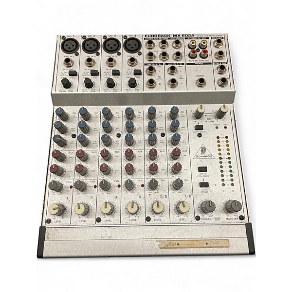 Used Behringer Eurorack MX802A Powered Mixer