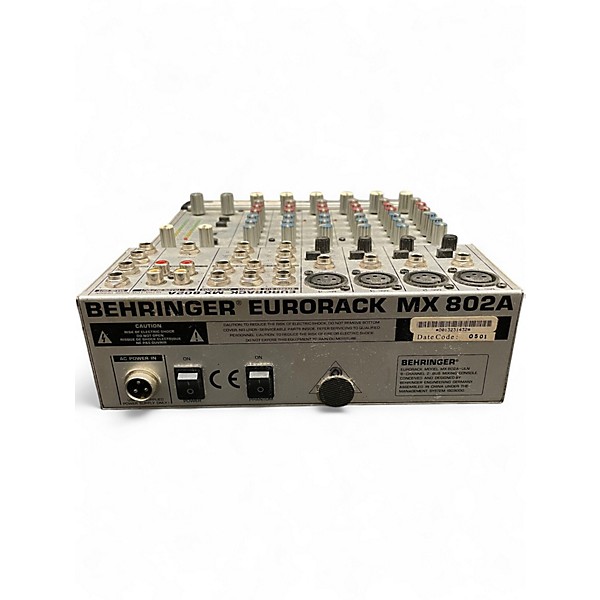 Used Behringer Eurorack MX802A Powered Mixer