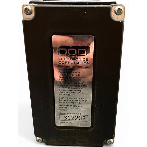 Used DOD DFX9 Effect Pedal