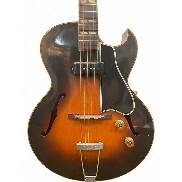 Vintage 1952 Gibson ES175 Sunburst Hollow Body Electric Guitar