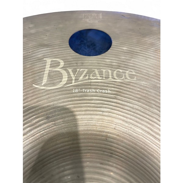Used MEINL 18in Byzance Vintage Trash Crash Cymbal