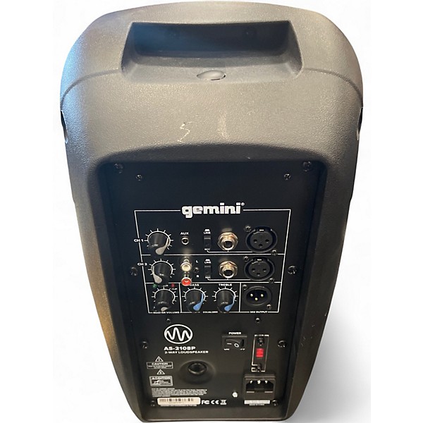 Used Gemini as-2108p Powered Speaker