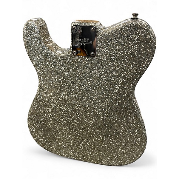 Used G&L ASAT Z3 Silver Sparkle Solid Body Electric Guitar