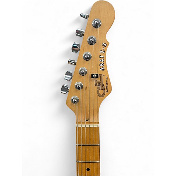 Used G&L ASAT Z3 Silver Sparkle Solid Body Electric Guitar