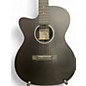 Used Martin x series omc-x1 Left Handed Flat Black Acoustic Electric Guitar