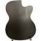 Used Martin x series omc-x1 Left Handed Flat Black Acoustic Electric Guitar