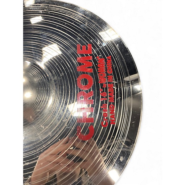 Used Wuhan 16in Chrome Crash Cymbal