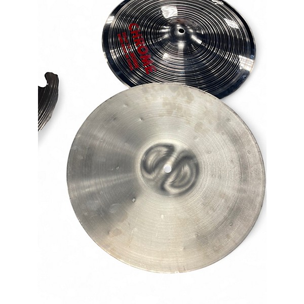 Used Wuhan 14in Chome Pair Cymbal