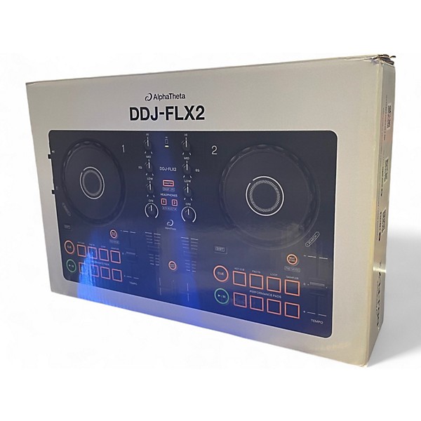 Used AlphaTheta DDJ-FLX2 DJ Controller