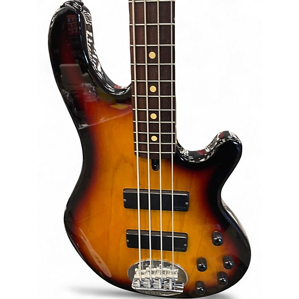 Used Lakland 44-01 Skyline Series 2 Color Sunburst Electric Bass Guitar