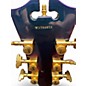 Used D'Angelico DLX 175 Purple Hollow Body Electric Guitar