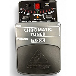 Used Behringer TU300 Chromatic Tuner Pedal