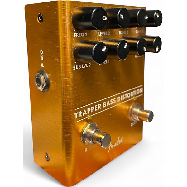 Used Fender Tapper Bass Distortion Bass Effect Pedal