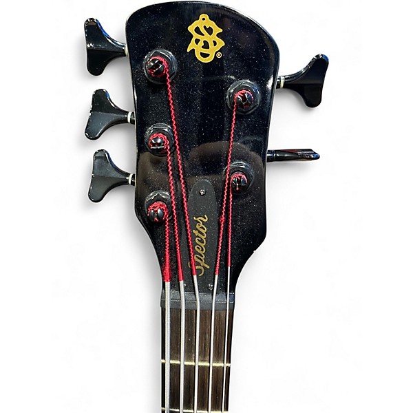 Used Spector Performer 5 Black Electric Bass Guitar