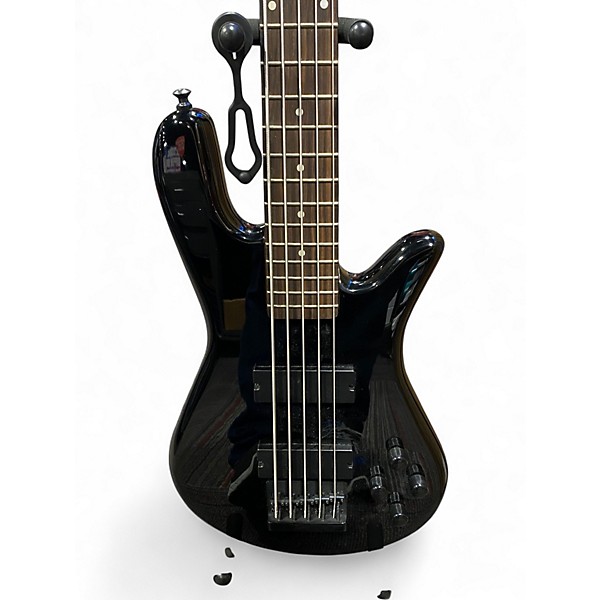 Used Spector Performer 5 Black Electric Bass Guitar