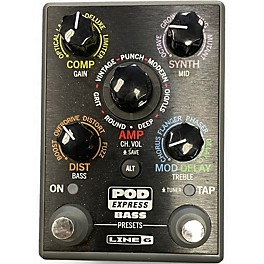 Used Line 6 POD EXPRESS BASS Effect Processor
